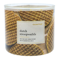 Dutch Stroopwafel 3-Docht-Kerze 411g