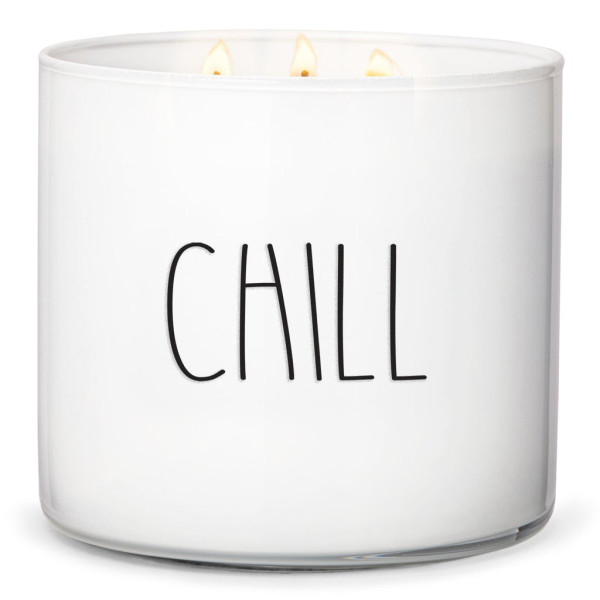 Jasmine & Vetiver - Chill 3-Wick-Candle 411g