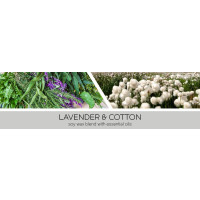 Lavender & Cotton - GROW 3-Docht-Kerze 411g