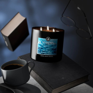 Cool Rain Drops - Mens Collection 3-Wick-Candle 411g