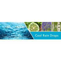 Cool Rain Drops - Mens Collection 3-Docht-Kerze 411g