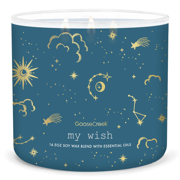 My Wish 3-Docht-Kerze 411g