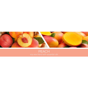 Peach 3-Docht-Kerze 411g