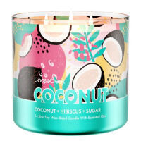 Coconut 3-Docht-Kerze 411g