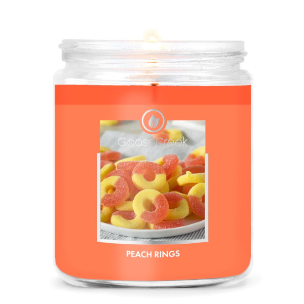 Peach Rings 1-Wick-Candle 198g