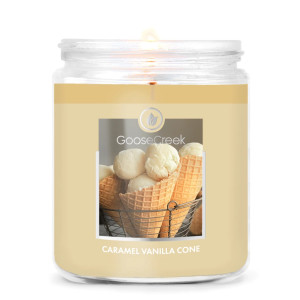 Caramel Vanilla Cone 1-Wick-Candle 198g