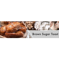 Brown Sugar Toast - LOVE 1-Docht-Kerze 198g