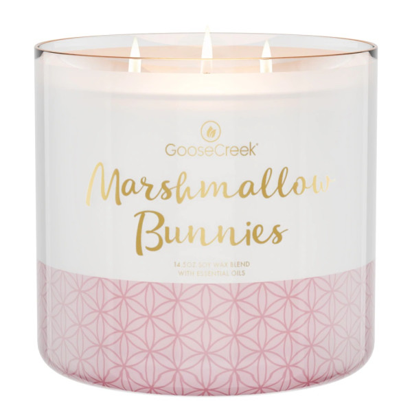Marshmallow Bunnies 3-Wick-Candle 411g