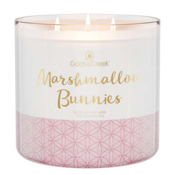 Marshmallow Bunnies 3-Docht-Kerze 411g