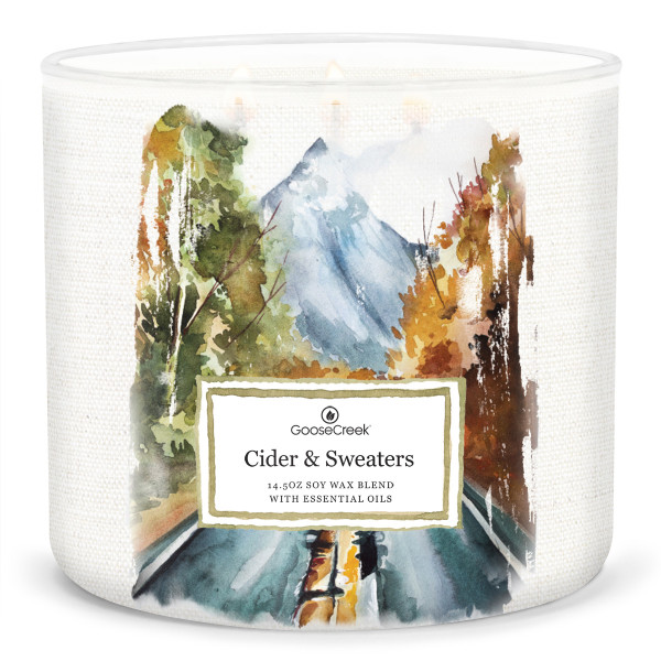 Cider & Sweaters 3-Wick-Candle 411g