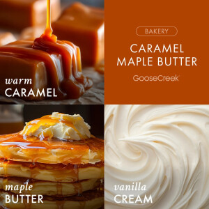 Caramel Maple Butter 3-Wick-Candle 411g