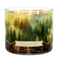 Forest Pine Trees 3-Wick-Candle 411g