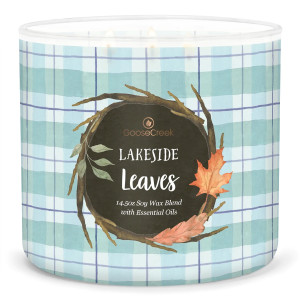 Lakeside Leaves 3-Docht-Kerze 411g