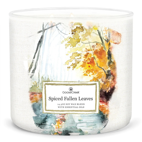 Spiced Fallen Leaves 3-Docht-Kerze 411g
