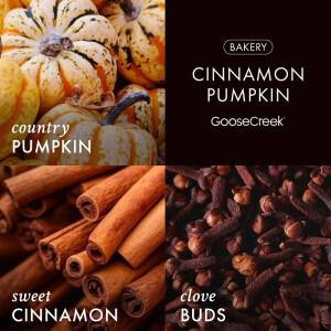 Cinnamon Pumpkin 3-Wick-Candle 411g