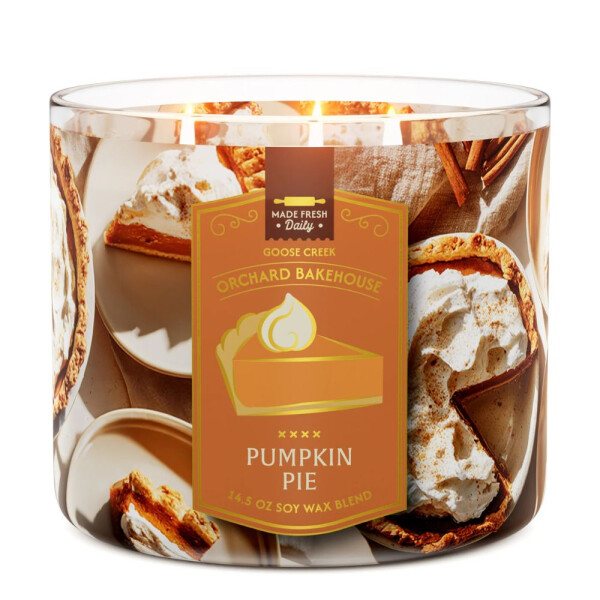 Pumpkin Pie 3-Wick-Candle 411g