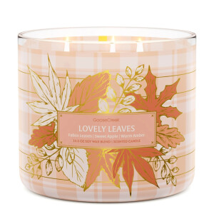 Lovely Leaves 3-Wick-Candle 411g