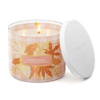 Lovely Leaves 3-Docht-Kerze 411g