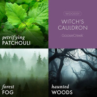 Witchs Cauldron 3-Wick-Candle 411g Halloween Collection