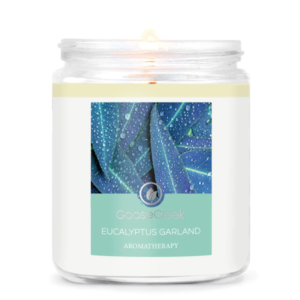 Eucalyptus Garland 1-Docht-Kerze 198g