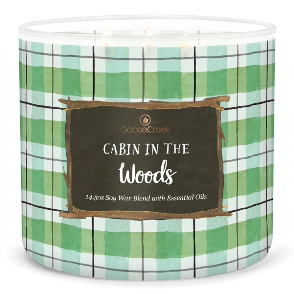 Cabin in the Woods 3-Wick-Candle 411g