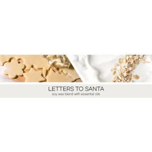 Letters to Santa 3-Docht-Kerze 411g