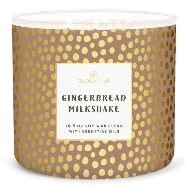 Gingerbread Milkshake 3-Docht-Kerze 411g