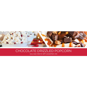 Chocolate Drizzled Popcorn 3-Wick-Candle 411g