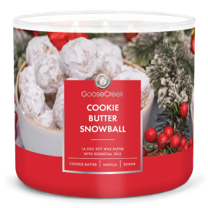 Cookie Butter Snowball 3-Docht-Kerze 411g