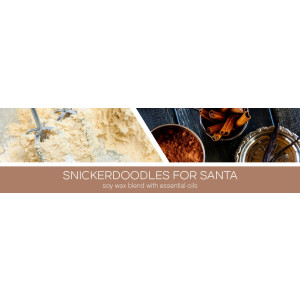 Snickerdoodles for Santa 3-Docht-Kerze 411g