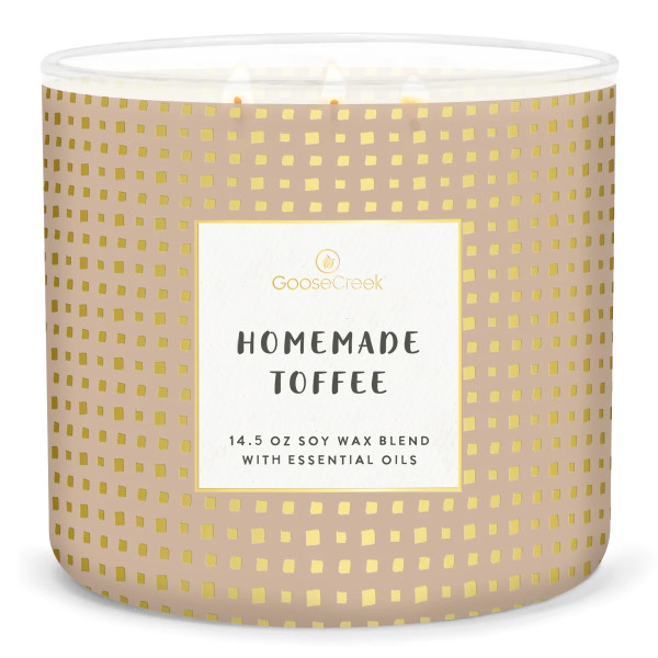Homemade Toffee 3-Docht-Kerze 411g