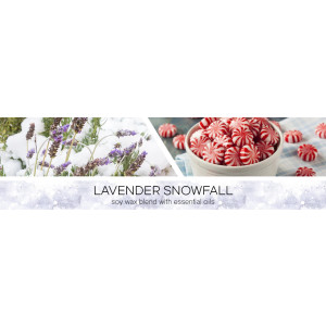 Lavender Snowfall 3-Wick-Candle 411g