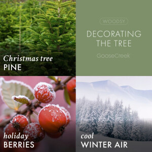 Decorating The Tree 3-Wick-Candle 411g