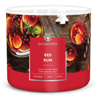 Red Rum 3-Docht-Kerze 411g