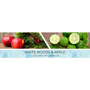 White Woods & Apple 3-Docht-Kerze 411g