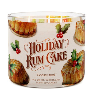 Holiday Rum Cake 3-Docht-Kerze 411g