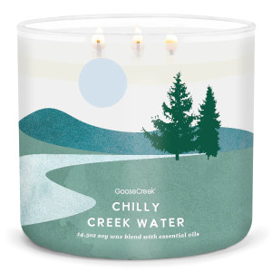 Chilly Creek Water 3-Wick-Candle 411g