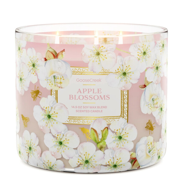 Apple Blossoms 3-Docht-Kerze 411g