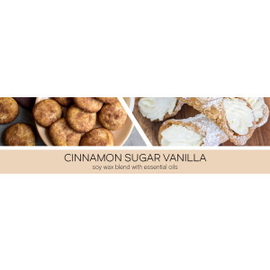 Cinnamon Sugar Vanilla 3-Wick-Candle 411g