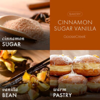 Cinnamon Sugar Vanilla 3-Wick-Candle 411g