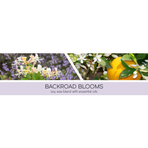 Backroad Blooms 3-Docht-Kerze 411g