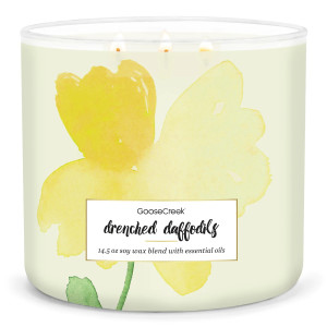 Drenched Daffodils 3-Wick-Candle 411g