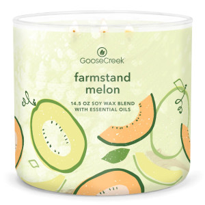 Farmstand Melon 3-Docht-Kerze 411g