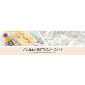 Vanilla Birthday Cake 3-Wick-Candle 411g