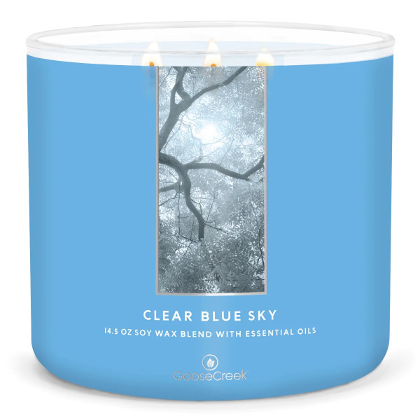 Clear Blue Sky 3-Wick-Candle 411g