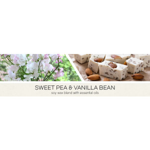 Sweet Pea & Vanilla Bean 3-Docht-Kerze 411g