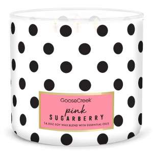 Pink Sugarberry 3-Docht-Kerze 411g