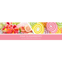 Pink Sugarberry 3-Docht-Kerze 411g