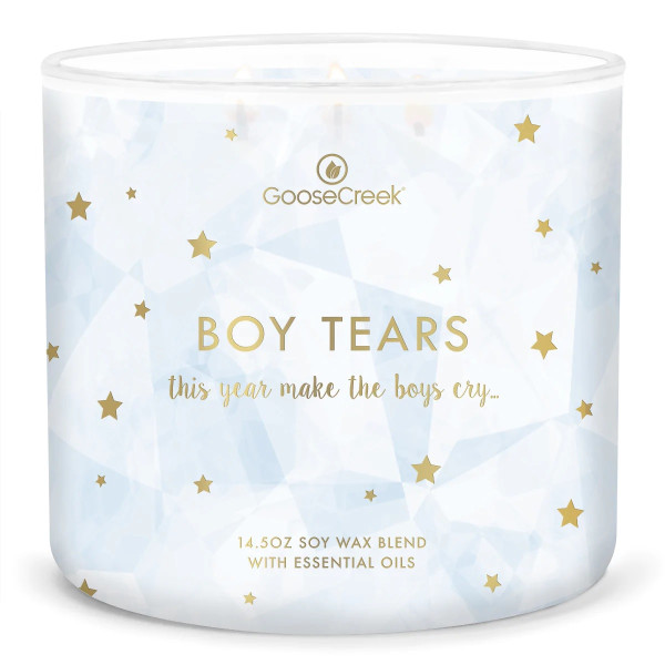 Boy Tears 3-Docht-Kerze 411g