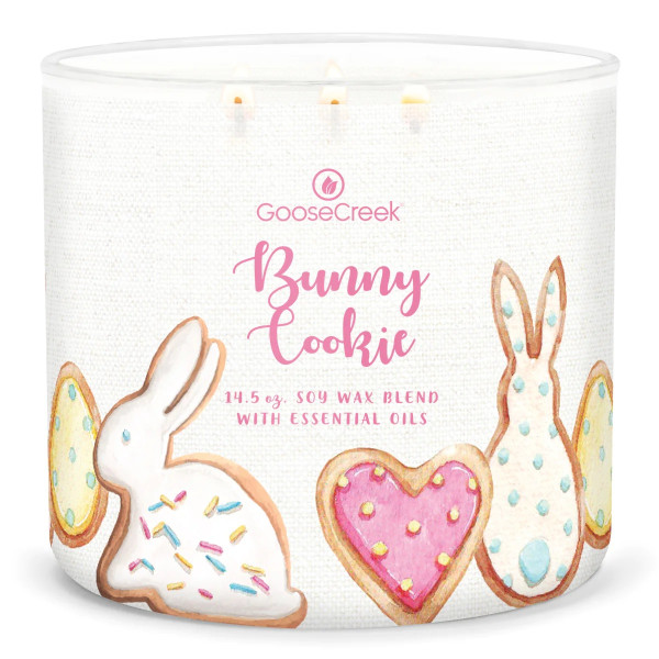 Bunny Cookie 3-Docht-Kerze 411g
